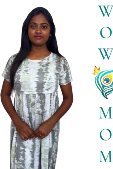 Maternity Dress - GREY THUNDER