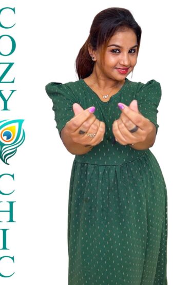 Cozy Chic - CORAL GREEN