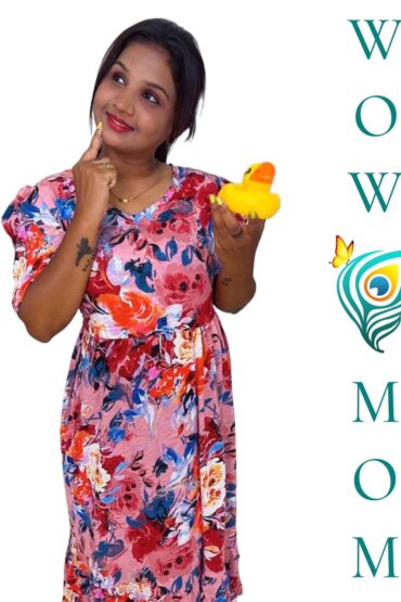 Maternity Umbrella - RAINBOW FLORAL