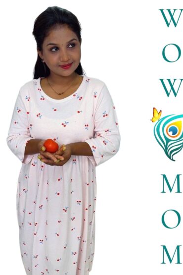 Maternity 3/4th  - Creamy Cherry