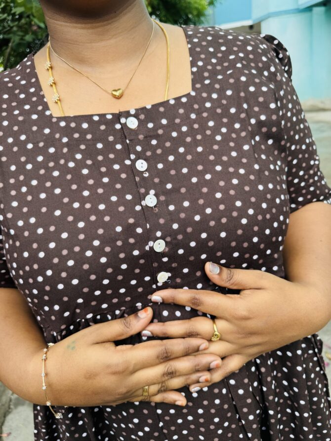 Cotton Maxi’s - Chocolate Dots - Image 2