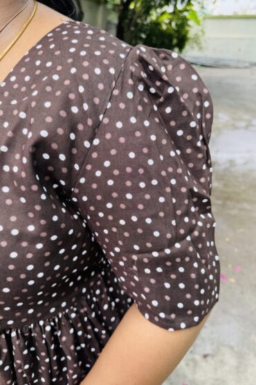 Cotton Maxi’s - Chocolate Dots