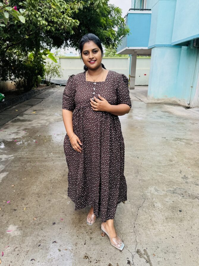 Cotton Maxi’s - Chocolate Dots - Image 4