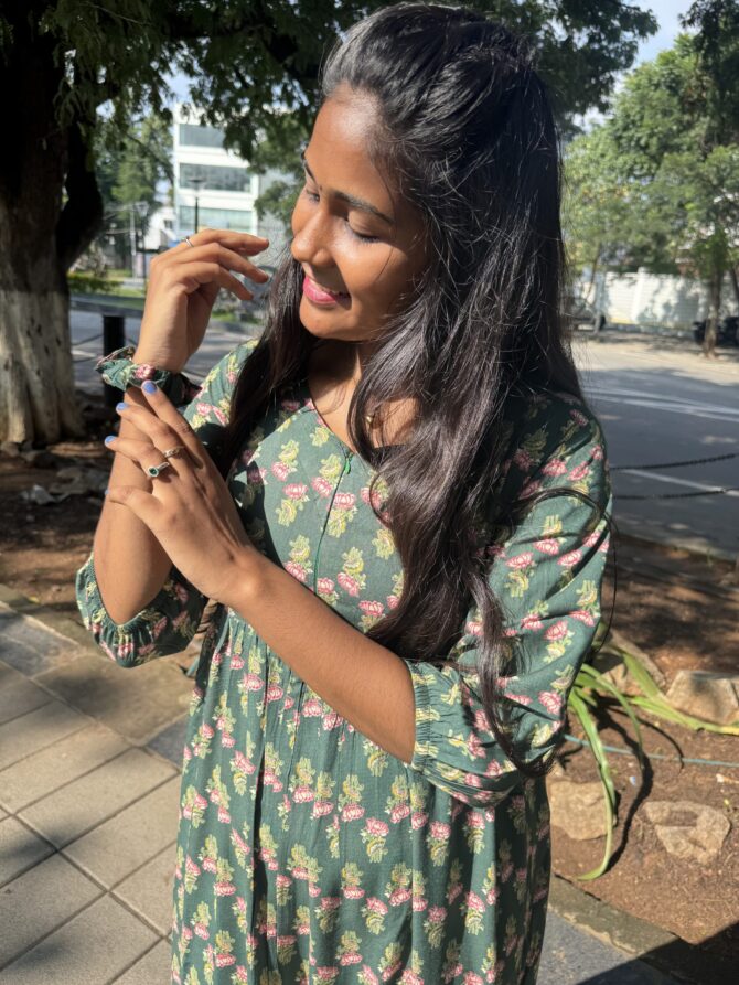 Lotus Greenie Centre Zip Kurti - Image 6