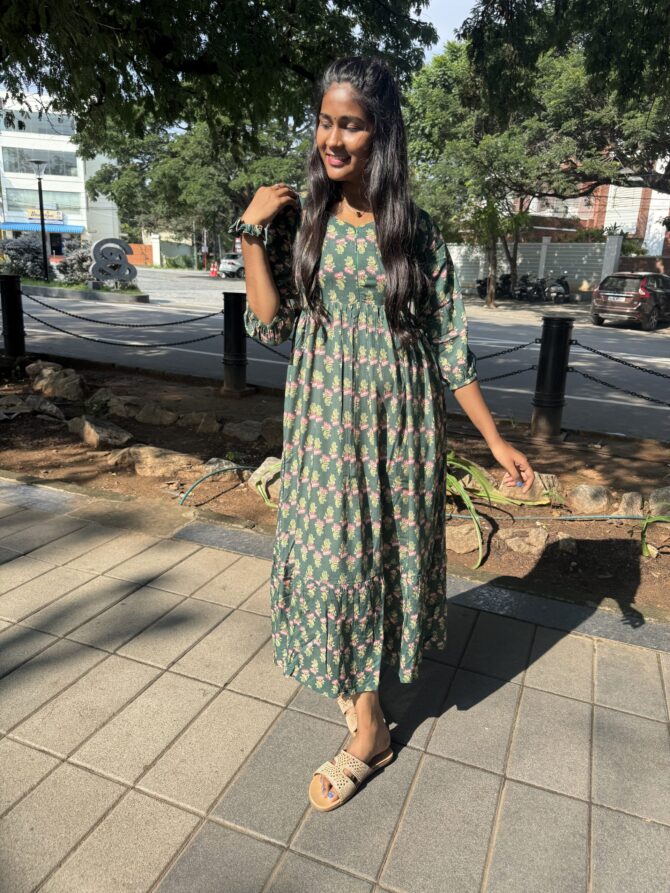 Lotus Greenie Centre Zip Kurti - Image 8