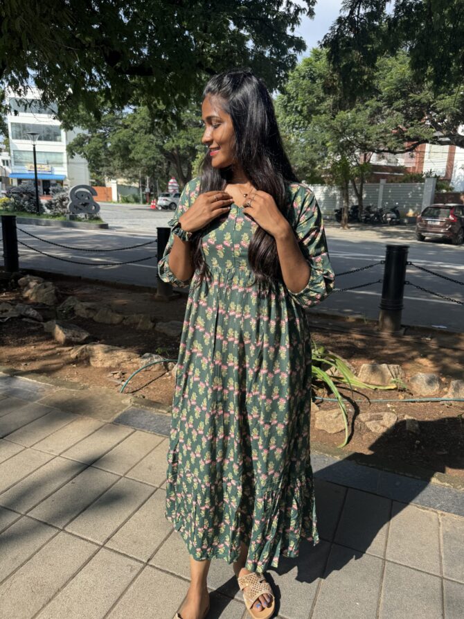 Lotus Greenie Centre Zip Kurti - Image 9