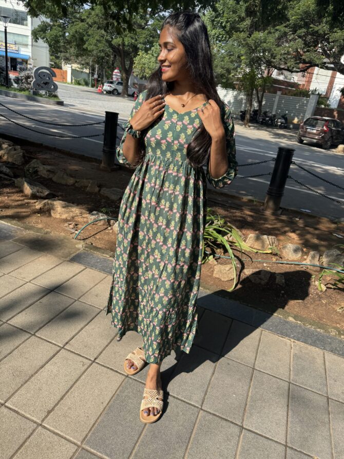 Lotus Greenie Centre Zip Kurti - Image 11