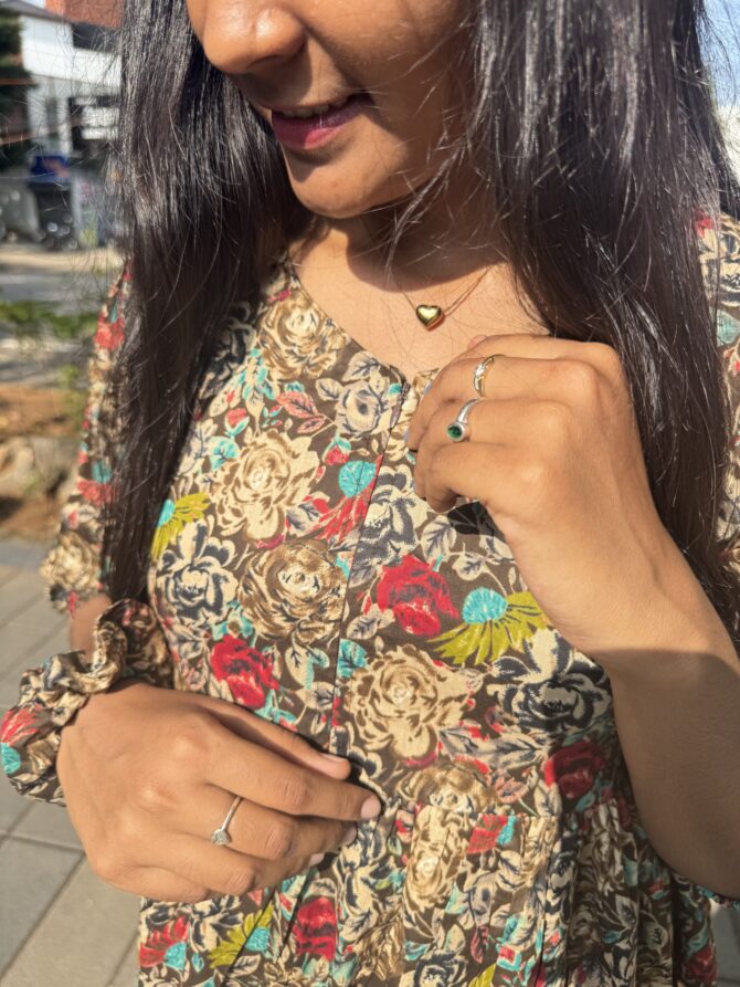 Browny world Centre Zip Kurti - Image 2