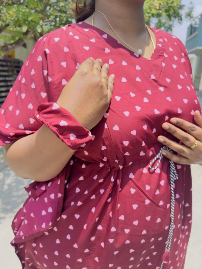 Meroon Hearty  Kaftan Maternity Maxi’s - Image 7