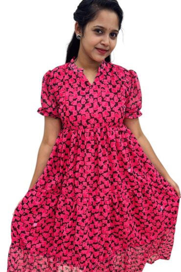 Hearty World Chiffon Maxi