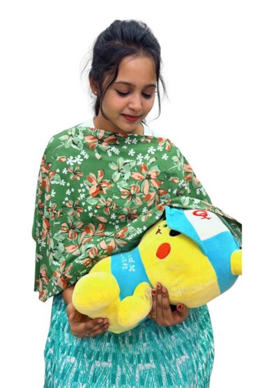 Greeny Flowers Overcoat Top