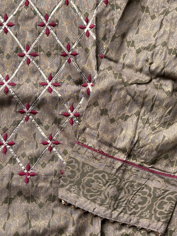 Ash floral kurti - Image 4
