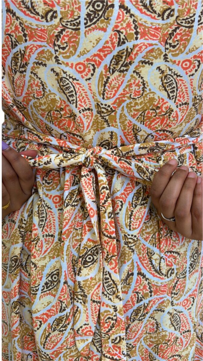 Maternity Maxi – Creamy Rangoli - Image 6