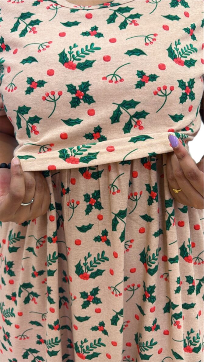 Maternity Maxi – Cherry Globe - Image 8