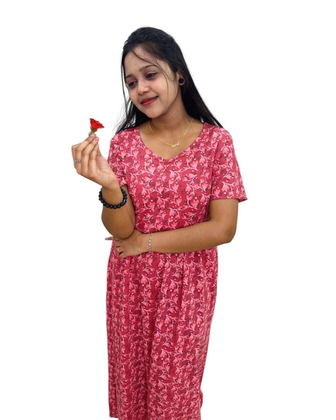 Maternity Maxi – Meroon kodi - Image 6