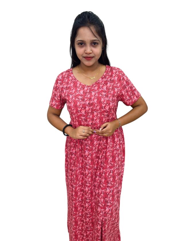 Maternity Maxi – Meroon kodi - Image 3