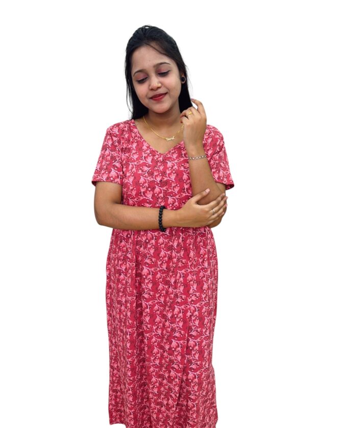 Maternity Maxi – Meroon kodi - Image 2