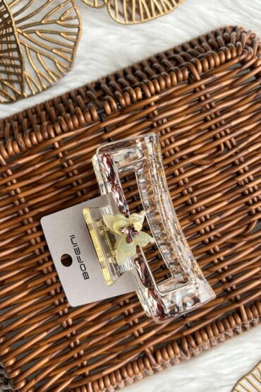 CRYSTAL ACCENT TRANSPARENT CLAW SLIP-OYCC2