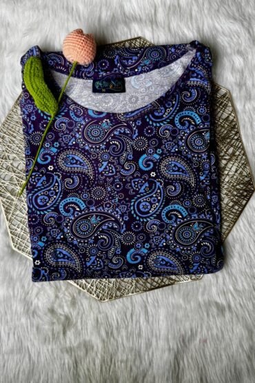 Maternity Maxi – PURPLE RANGOLI