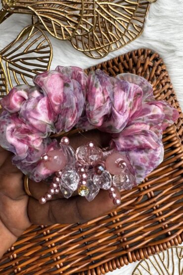 FLORAL CRYSTAL HAIR BAND-BANDb