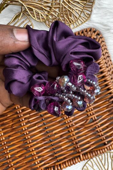 FLORAL CRYSTAL HAIR BAND-BANDf