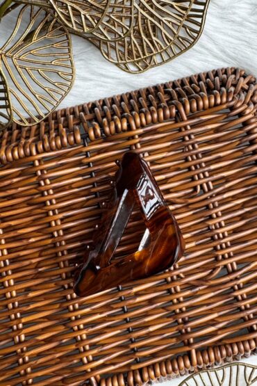 ELEGANT TORTOISESHELL CLAW CLIP-11111