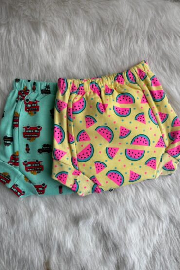 PADDED DIAPER TRUNKS MODEL- COMBO5