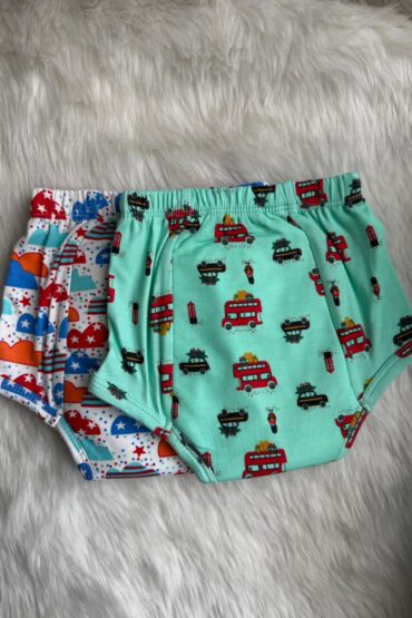 PADDED DIAPER UNDERWEAR - COMBO5